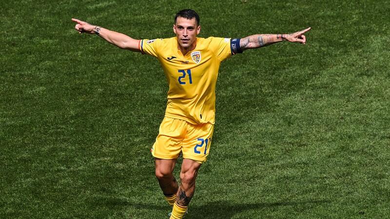 Fehlstart für Ukraine: „Einfach nur bei allen entschuldigen“ Nicolae Stanciu erzielte per Fernschuss den Führungstreffer für Rumänien.