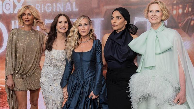 Ende einer TV-Ära: Abschied von der „Sex and the City“-Welt Nicole Ari Parker, Kristin Davis, Sarah Jessica Parker, Sarita Choudhury und Cynthia Nixon bei einer Feier zum Auftakt der dritten und nun auch letzten Staffel der Serie „And Just Like That...“ im Mai 2025 in New York City. (Archivbild)