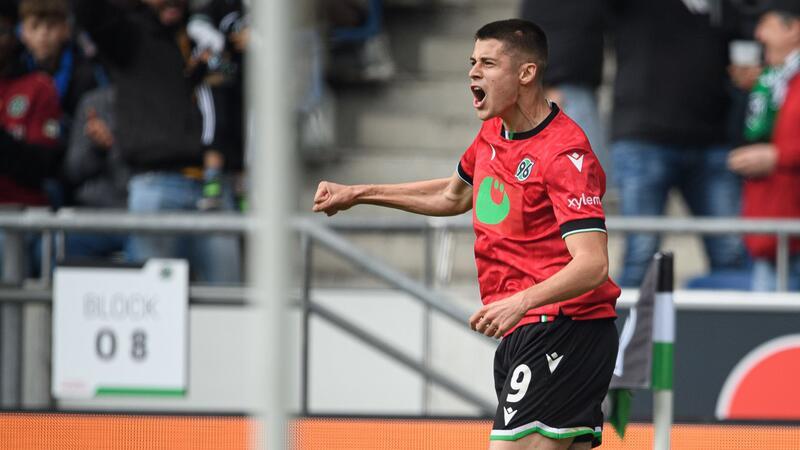 Nicolo Tresoldi trifft im Testspiel für Hannover 96