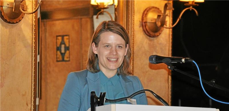 Niedersachsens Kultusministerin Julia Hamburg (Grüne) kommt heute wieder nach Goslar und besucht die Direktorenvereinigung im „Achtermann“. Ende November war sie dort bereits – frisch im Amt – zu Gast beim Philologenverband. Archivfoto: Heine