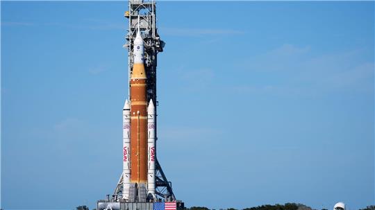 Niedrige Temperaturen bringen den Startplan von „Artemis 2“ durcheinander. (Archivbild)