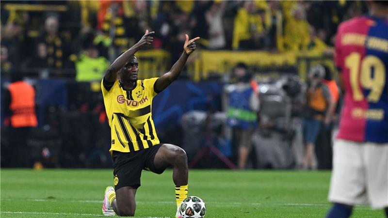 Niemals zuvor traf ein BVB-Spieler in einer Champions-League-Saison so oft wie Serhou Guirassy in dieser. 