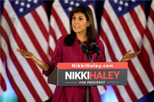 Nikki Haley ist die letzte ernstzunehmende Gegnerin Donald Trumps im Rennen um die US-Präsidentschaftskandidatur.