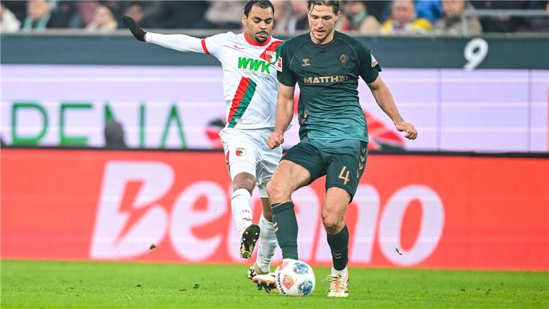 Niklas Stark könnte Werder Bremen gegen Bayern München wieder zur Verfügung stehen. (Archivbild)