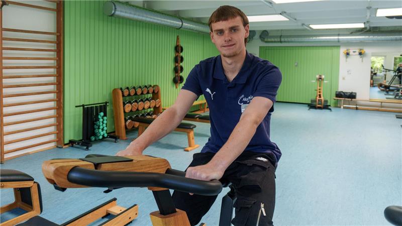 Nikolas Zink ist seit August Bufdi an der Akademie des Sports.