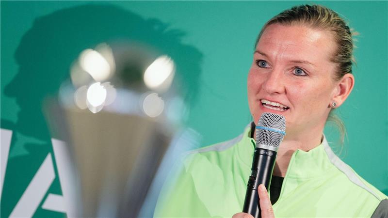Nimmt bald Abschied vom VfL Wolfsburg und hofft aufs Pokalfinale: Alexandra Popp. (Archivbild) 
