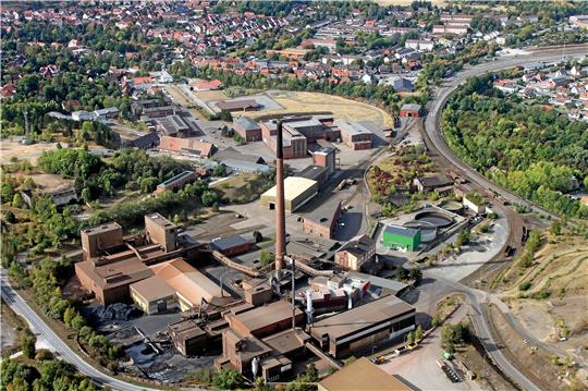 Noch Zukunftsmusik: In Oker könnte mit einer Recycling-Anlage ein wichtiges Projekt der Kreislaufwirtschaft entstehen. Foto: Epping