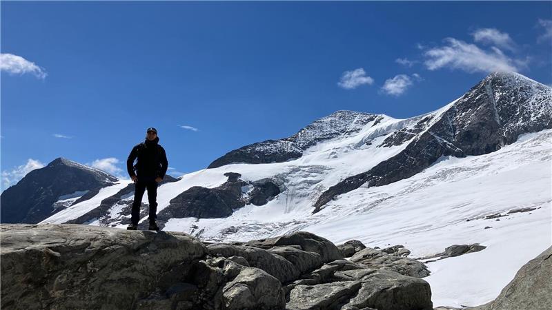 Noch führt die Tour zum Großvenediger über den Gletscher.
