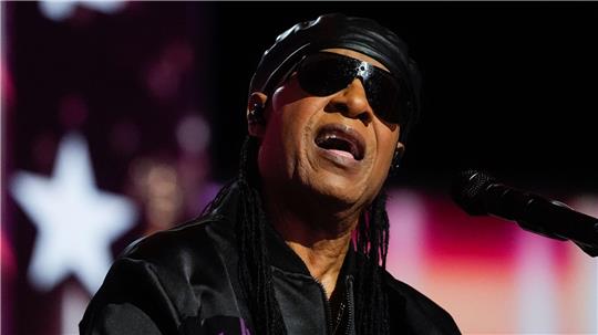 Noch immer auf der Bühne: Stevie Wonder