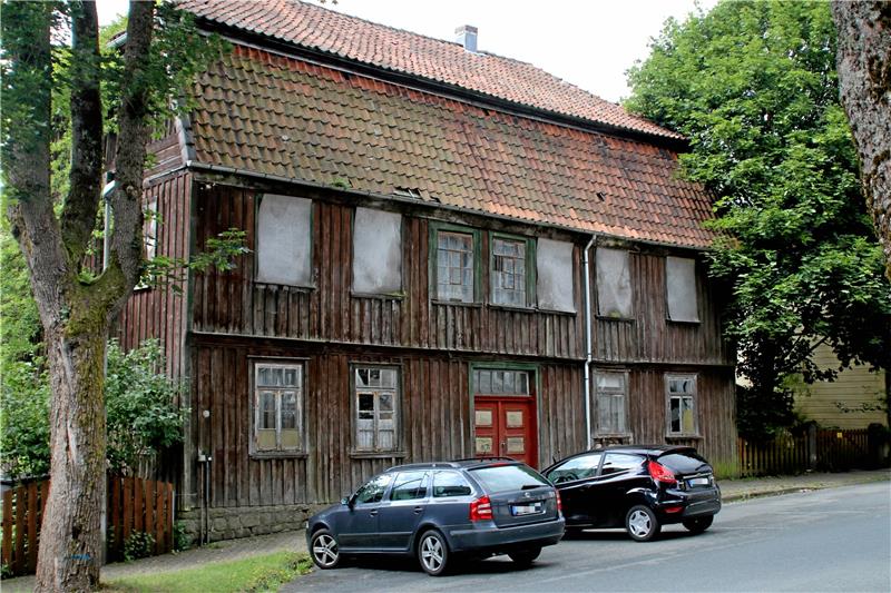 Zellerfelder Zigarrenfabrik darf abgerissen werden Noch steht die alte Zigarrenfabrik in der Bäckerstraße, die Genehmigung für einen Abriss ist aber erteilt. Foto: Knoke