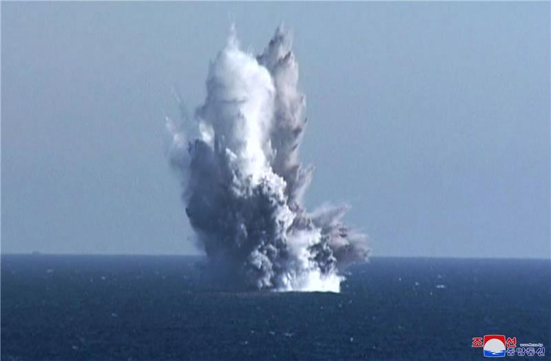 Nordkorea testet atomwaffenfähige Unterwasser-Drohne Nordkorea will eine neuartige Waffe getestet haben.