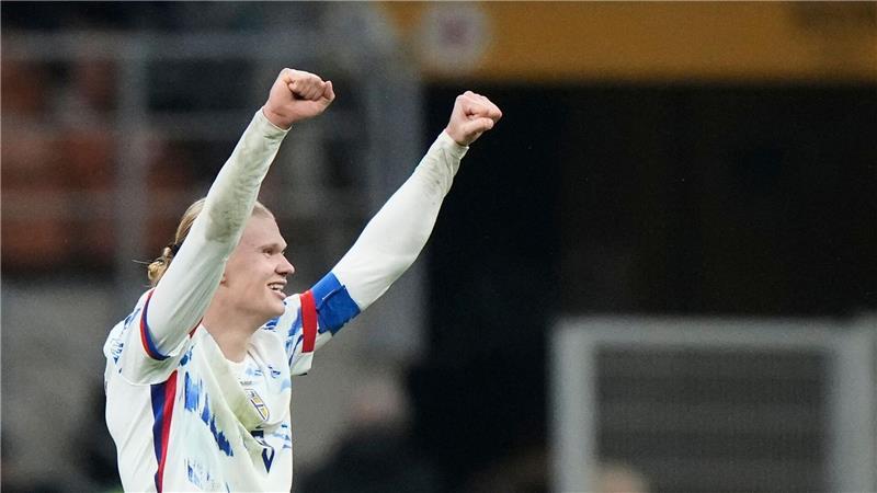 Pfiffe nach Blamage: Italien blüht nächstes WM-Quali-Debakel Norwegens Erling Haaland jubelt nach seinem Doppelpack in Italien über die WM-Teilnahme 2026.