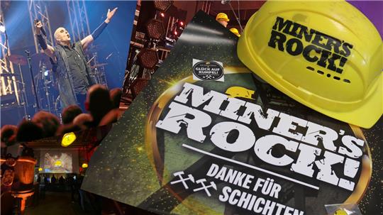 Nostalgie: Wer möchte einen der letzten Bergmann-Helme des Miner´s Rock haben? Fotos: Gleisberg/GZ