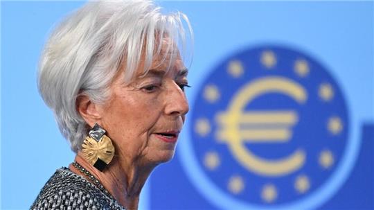 Notenbank-Präsidentin Lagarde weiter auf Kurs Zinssenkung