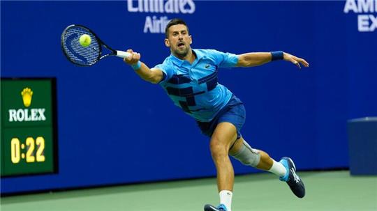 Novak Djokovic gelingt ein lockerer Auftaktsieg bei den US Open.