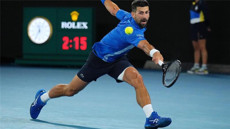 Zverev gegen Djokovic: Freunde, Rivalen, Weltraum-Fans Novak Djokovic kämpfte sich trotz Verletzung ins Halbfinale gegen Alexander Zverev.