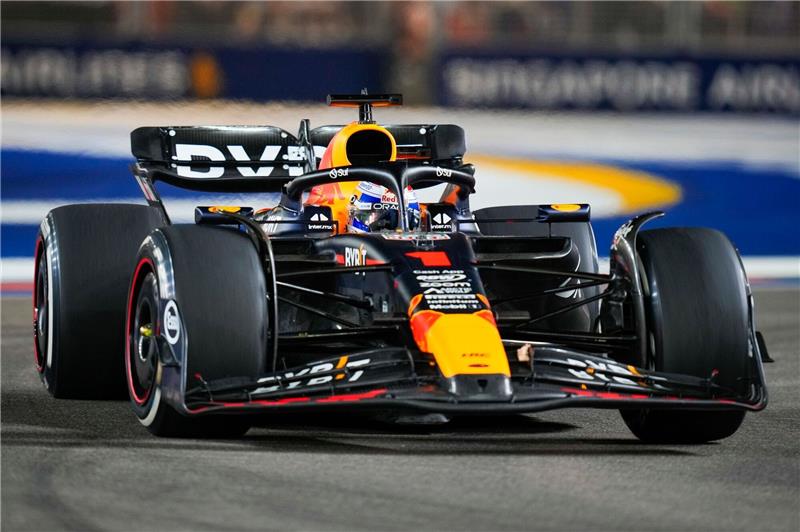 Verstappens Singapur-Fluch: Rekordserie gerissen Nur Fünfter in Singapur: Formel-1-Pilot Max Verstappen.