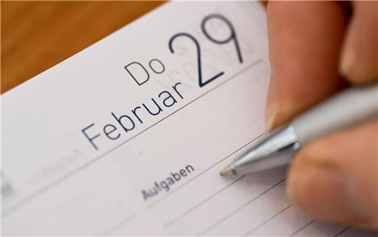 Nur alle vier Jahre - mit Ausnahmen: der 29. Februar.