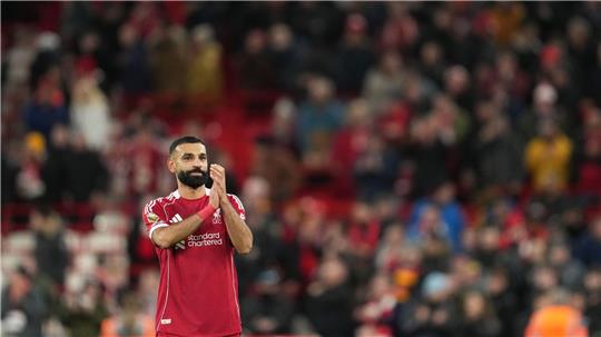 Nur ein Dankeschön - oder schon ein Abschied? Mo Salah nach dem Liverpooler Sieg
