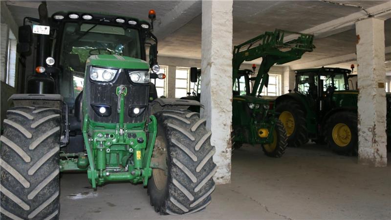 Nutz - und Arbeitstiere gibt es heute auf dem Gut nicht mehr. Die ehemaligen Stallungen werden anders genutzt. Hier standen früher die Schafe.