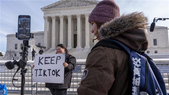 Nutzer wehren sich in den USA gegen das TikTok-Aus – was sagt die Goslarer Jugend dazu?