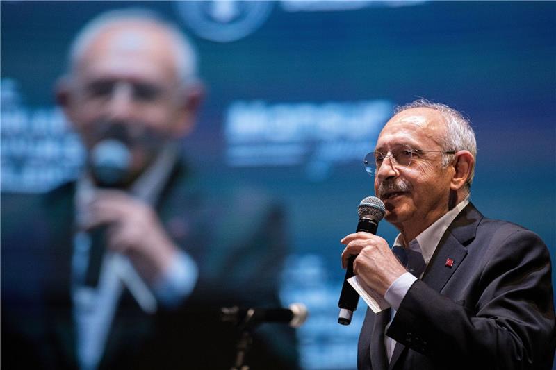 Türkischer Oppositionsführer appelliert an Wähler im Ausland «Ob Sie in der Türkei leben oder nicht, dies ist Ihre Heimat»: Kemal Kilicdaroglu.