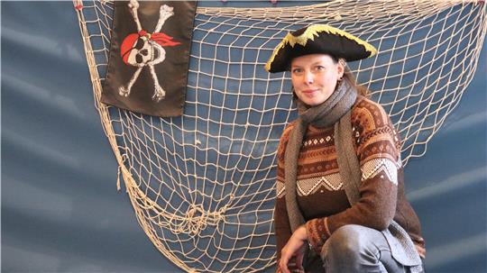 Ob Wichtel, Kobolde oder Piraten: Für Kitaleitung Kerstin Brandt sind der Fantasie keine Grenzen gesetzt.