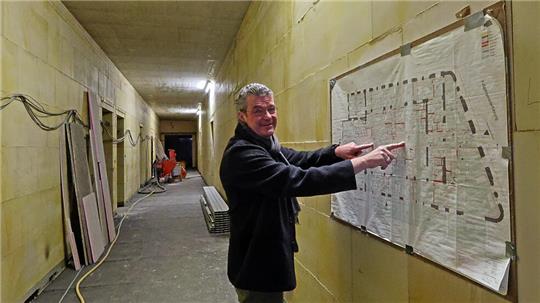 Odeon-Investor Dirk Felsmann präsentiert die Baupläne für das prestigeträchtige Wohnprojekt.