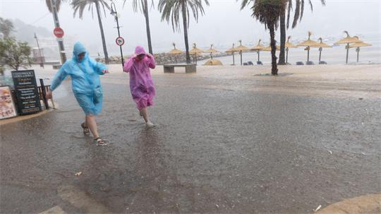 Örtlich fielen bis zu 47 Liter Regen pro Quadratmeter.