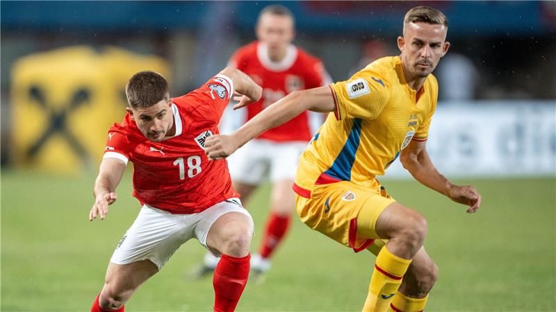 Österreich und Rumänien lieferten sich einen harten Fight in der WM-Qualifikation.