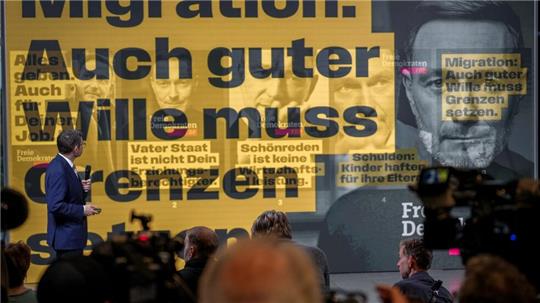 „Ohne Freie Demokraten gibt es keine Chance auf Veränderung“, sagt Parteichef Lindner. 
