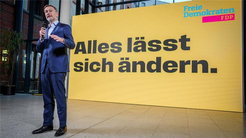 „Ohne Freie Demokraten gibt es keine Chance auf Veränderung“, sagt Parteichef Lindner.