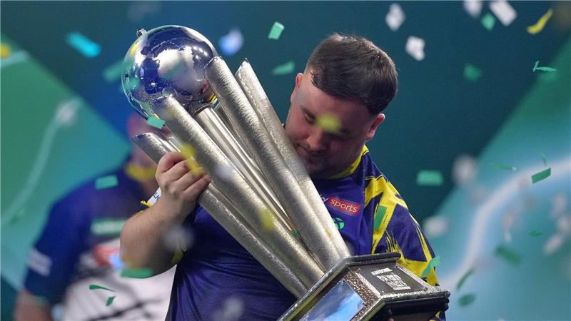 Ohne echte Gegner: Littler ist wieder Weltmeister.