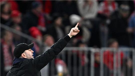 Ole Werner war nach dem 0:2 beim FC Bayern wütend auf die Schiedsrichter.