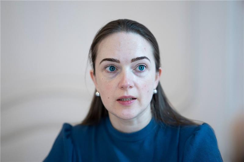 Olexandra Matwijtschuk will vor allem nach Russland verschleppten Kindern helfen.