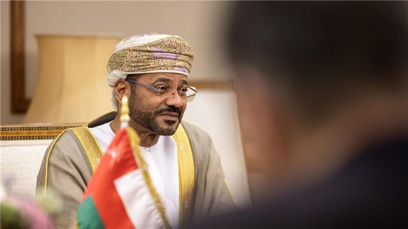Omans Außenminister al-Bussaidi hofft auf eine baldige Einigung zwischen den USA und dem Iran.  