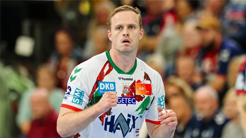 SC Magdeburg gewinnt bei der SG Flensburg-Handewitt Omar Ingi Magnusson vom SC Magdeburg.