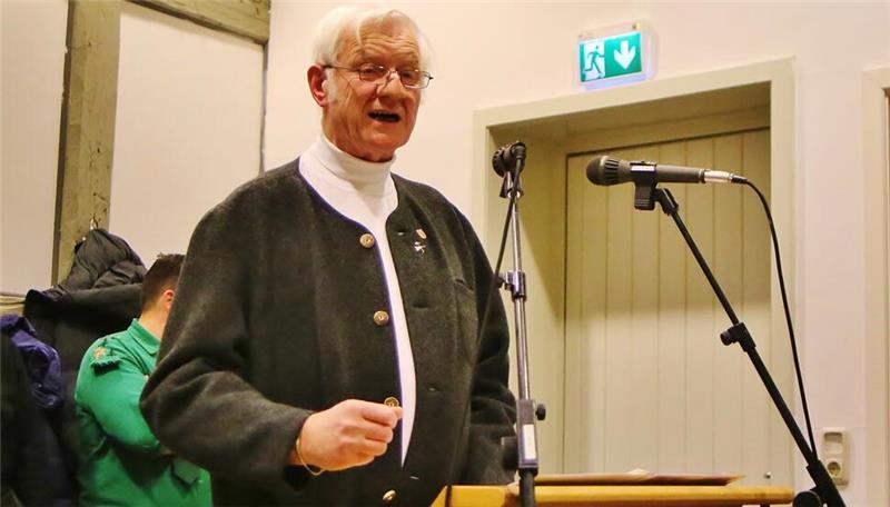 Ortsvorsteher Karl-Heinz Plosteiner bezeichnet den Inhalt der Petition gegen eine gemeinsame Dachmarke als "dummes Zeug".