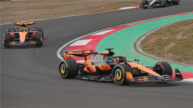 Oscar Piastri gewann in China vor McLaren-Teamkollege Lando Norris.