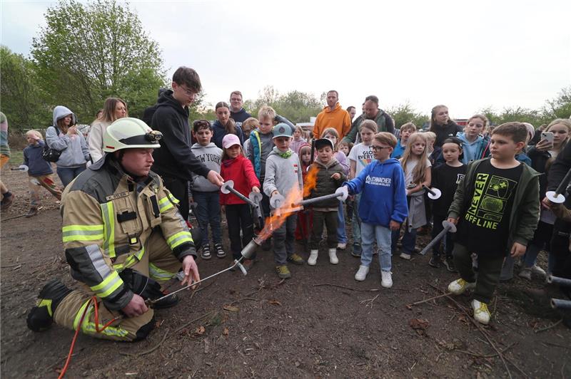 Osterfeuer am Bollrich