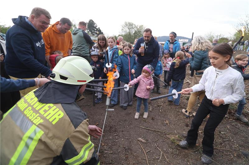 Osterfeuer am Bollrich