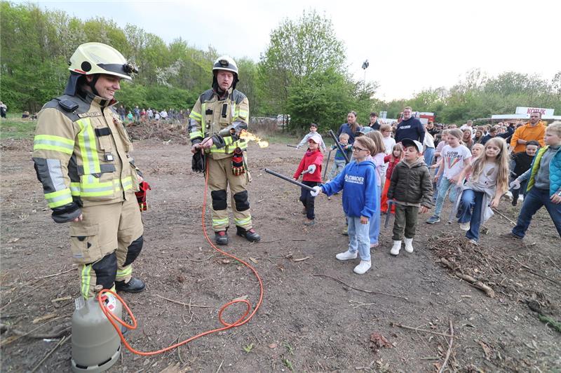 Osterfeuer am Bollrich