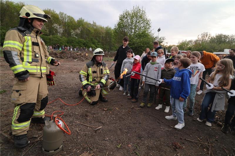 Osterfeuer am Bollrich