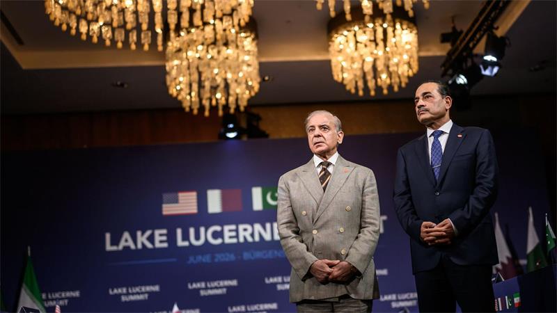 Iran: US-Angriffe auf Brücken – Vermittler Pakistan hadert Pakistans Premier Shehbaz Sharif und der mächtige Armeechef Asim Munir hatten in den vergangenen Monaten eine wichtige Vermittlerrolle im Iran-Krieg gespielt. (Archivbild)