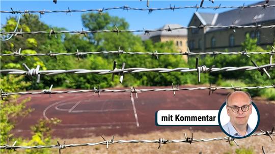 Parkwall statt Stellfläche: Auf dem alten Sportplatz hinter dem Verwaltungsgebäude sollen nach favorisierten Planungen 195 Pfalzquartier-Parker auf drei Etagen, davon zwei unter der Erde, Platz finden.