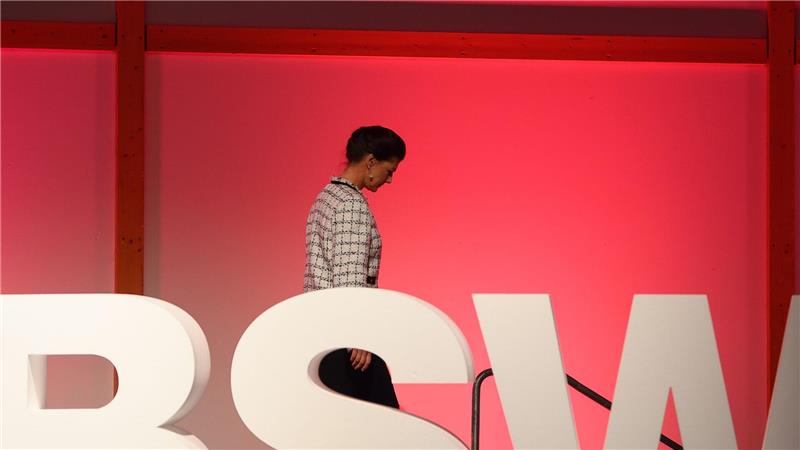 Parteigründerin Sahra Wagenknecht hat den Bundesvorsitz abgegeben. (Archivbild)