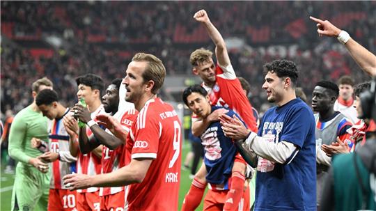 Party als Zwischenschritt: Die Bayern wollen das Triple.