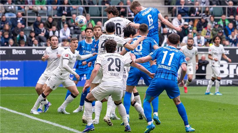 Patrick Mainka erzielte per Kopf den Ausgleich für Heidenheim.