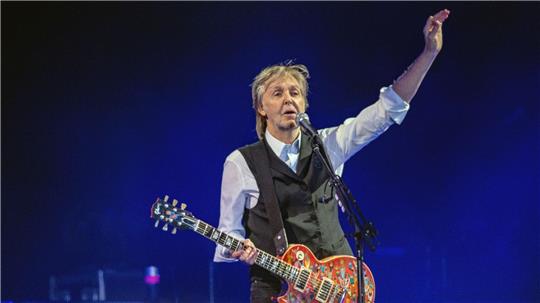 Paul McCartneys neues Album soll im Mai erscheinen. Es gibt auch Gerüchte über eine Tournee. (Archivbild)