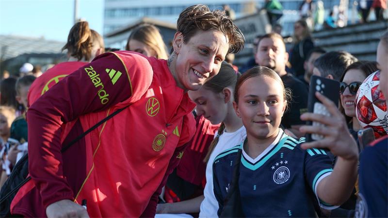 Pausiert in der DFB-Auswahl: Ann-Katrin Berger. (Archivbild) 